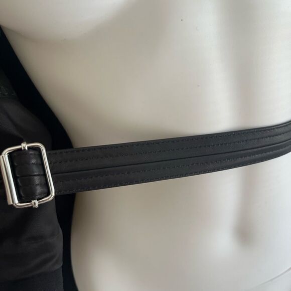 Helmut Lang Belted CRP Rider Blazer Black 8 NWT - Picture 14 of 16